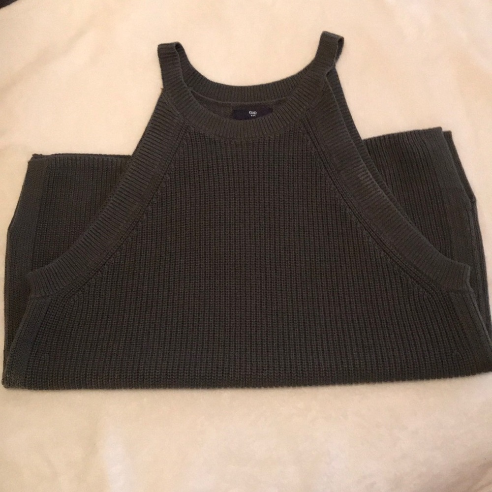 Olive Green Sweater Tank